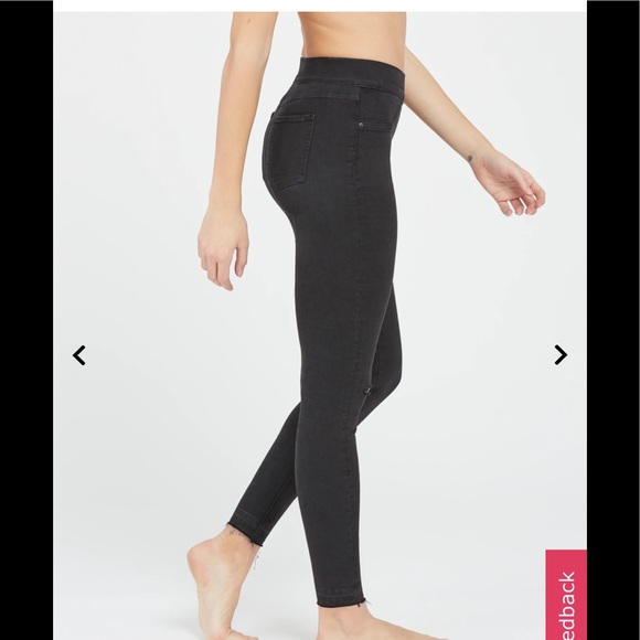 Spanx Vintage Distressed Ankle Skinny Jeans - Picture 2 of 8